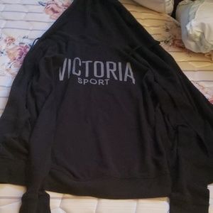 Victoria secret sport open zip hoodie